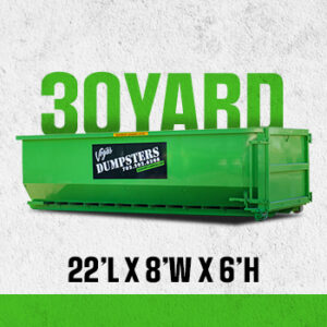 30-Yard Dumpster Rental