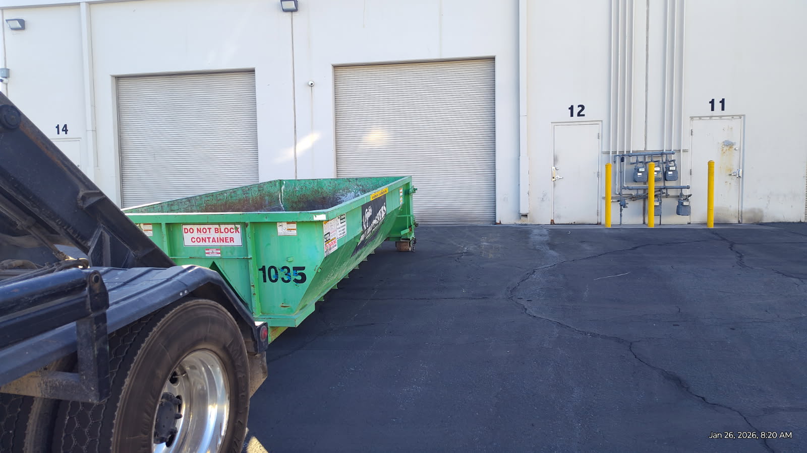 10-Yard Dumpster Commercial