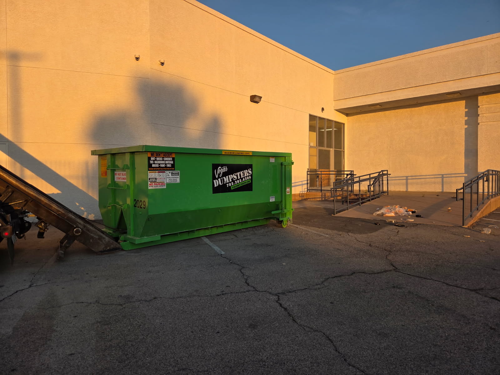 same day dumpster rental service