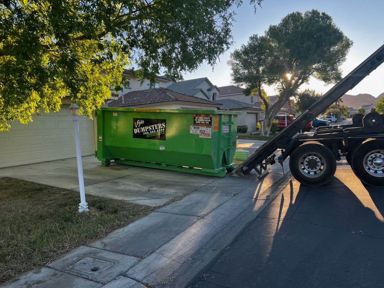 dumpster in centennial