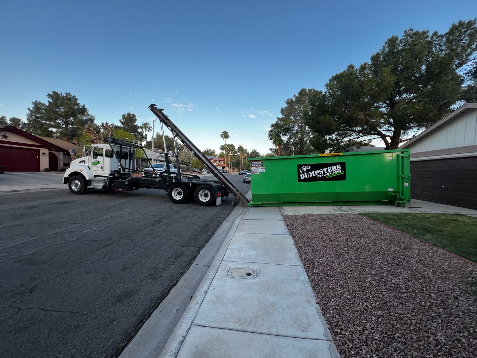 hoa friendly dumpster