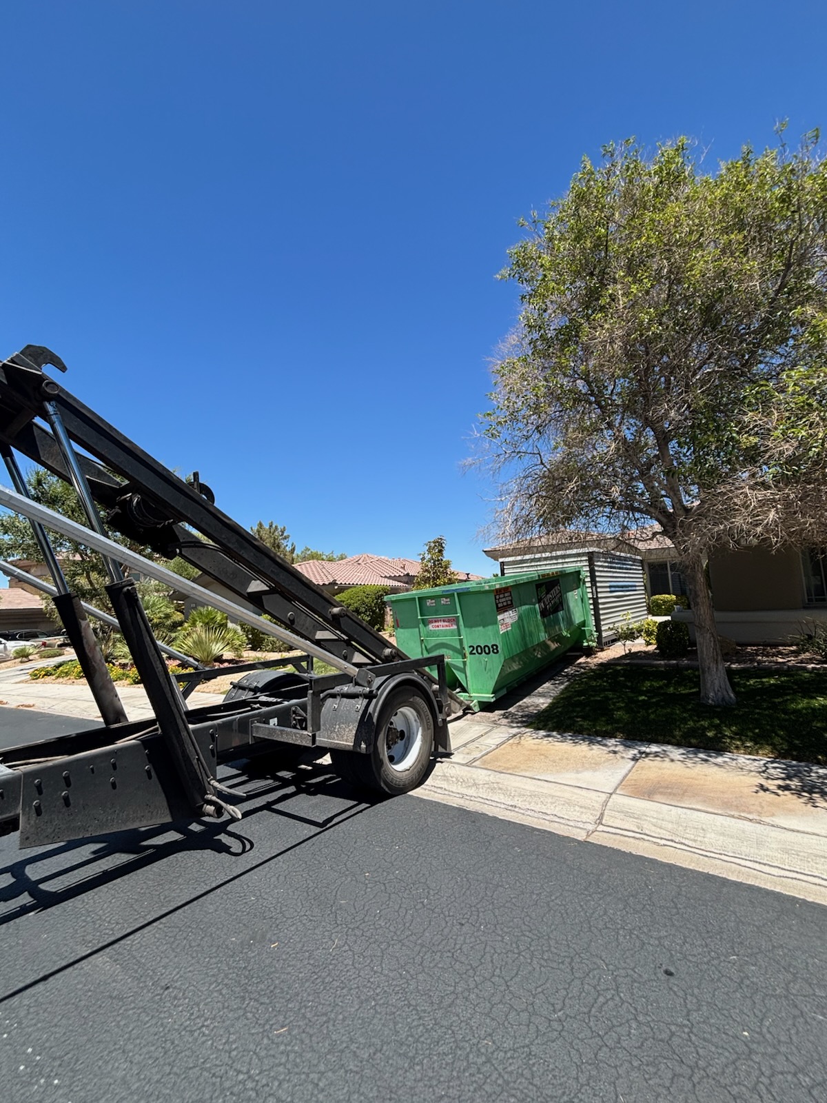 20-yard dumpster rental