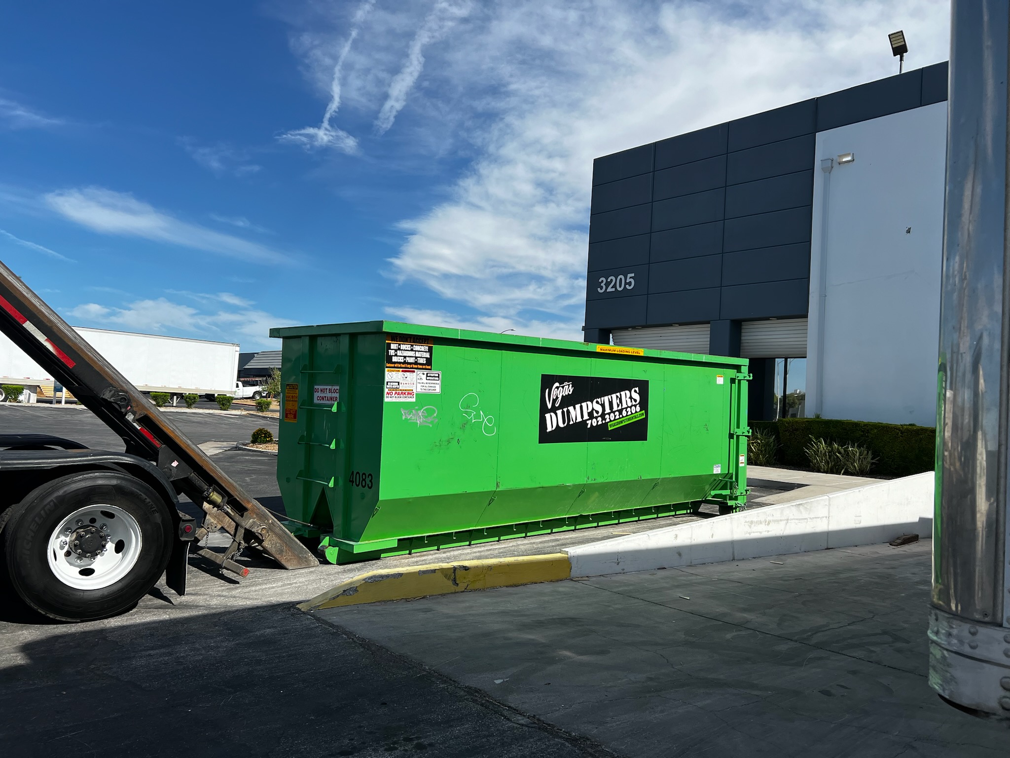 dumpster for business