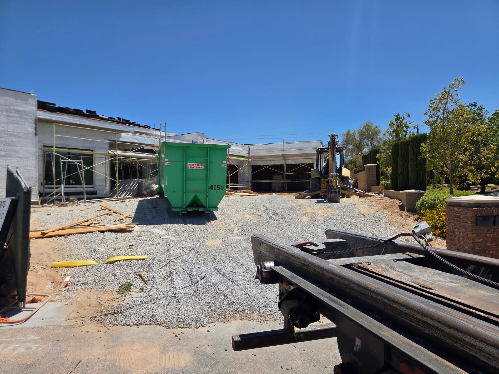 construction dumpster