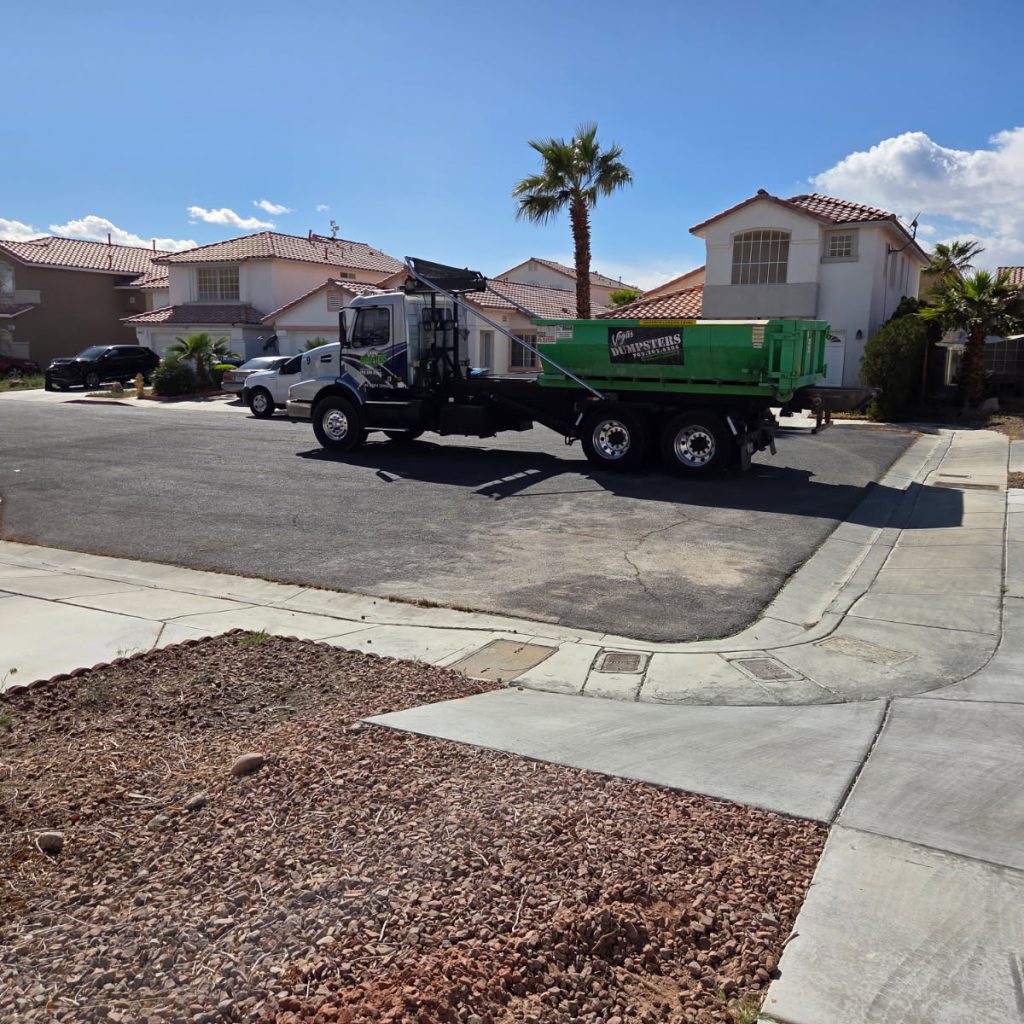 10 yard dumpster for roofing contractor