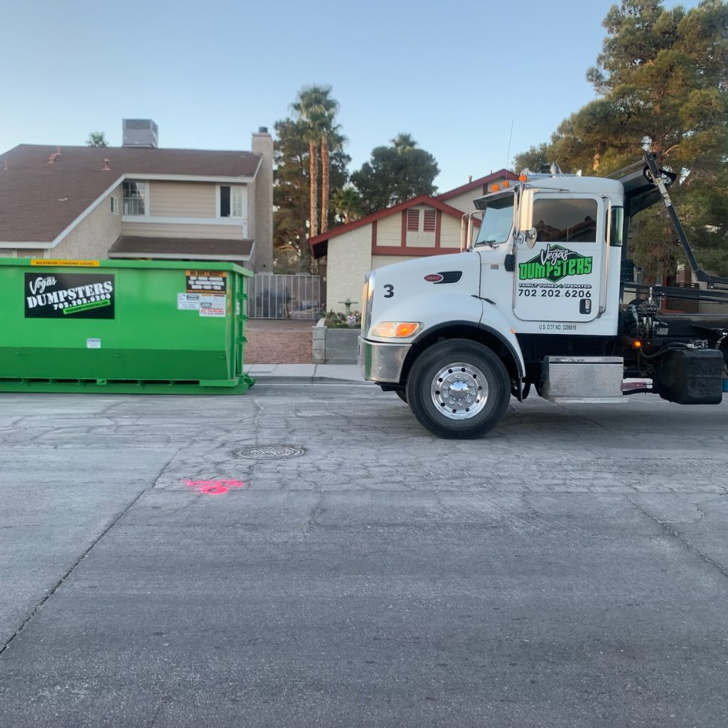 Same-Day dumpster delivery in Las Vegas