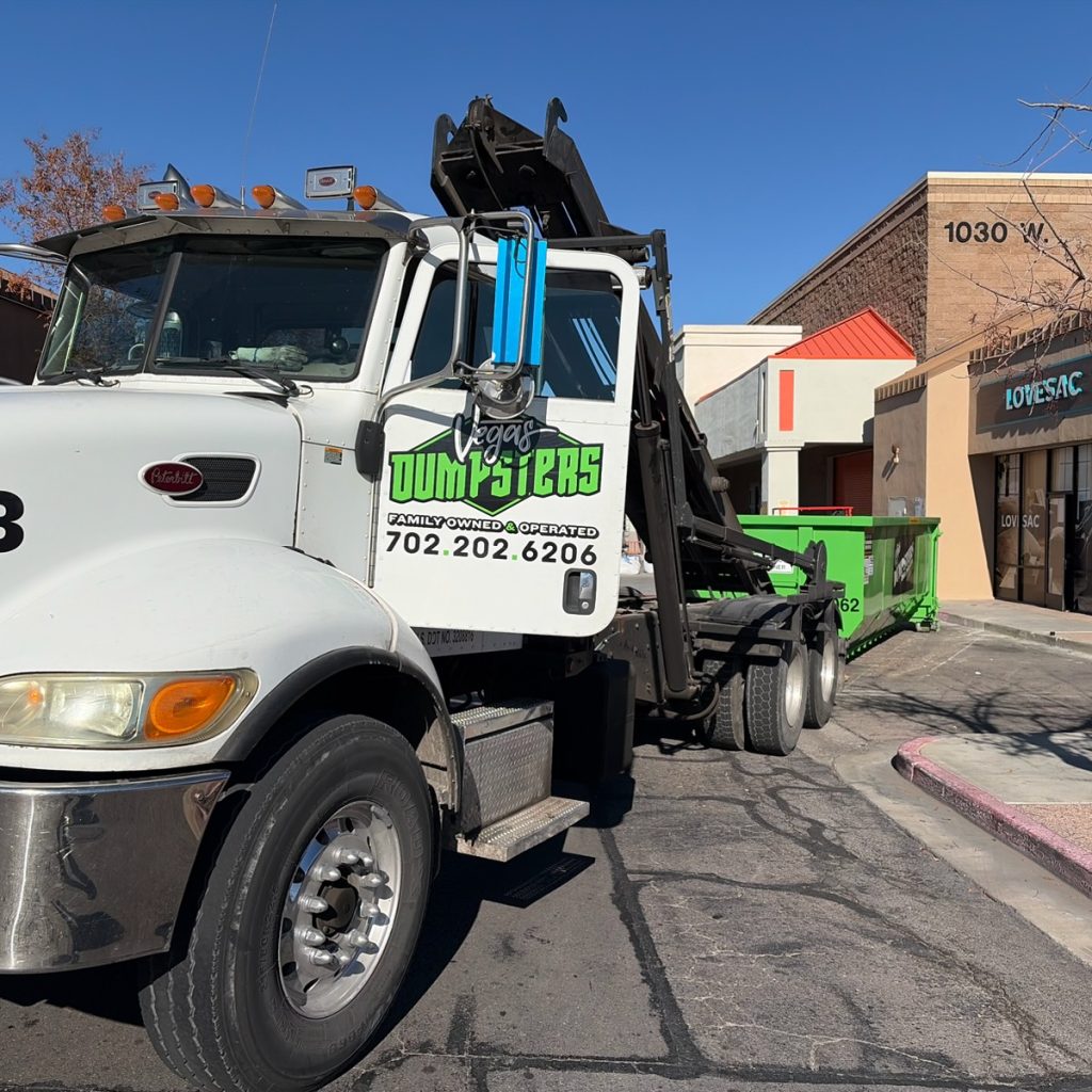 Use a local family owned dumpster rental company.