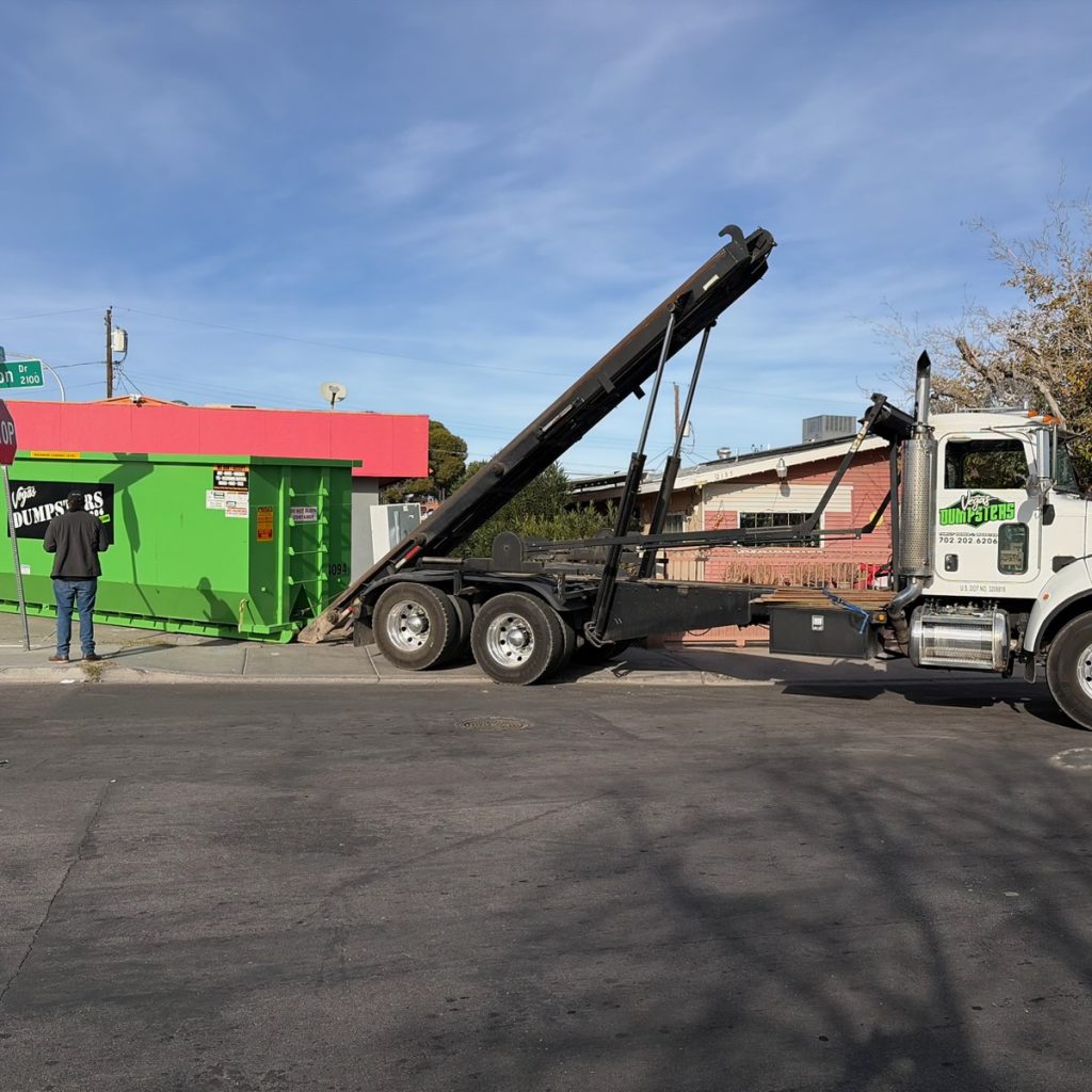 30-Yard dumpster rental delivered in Henderson.