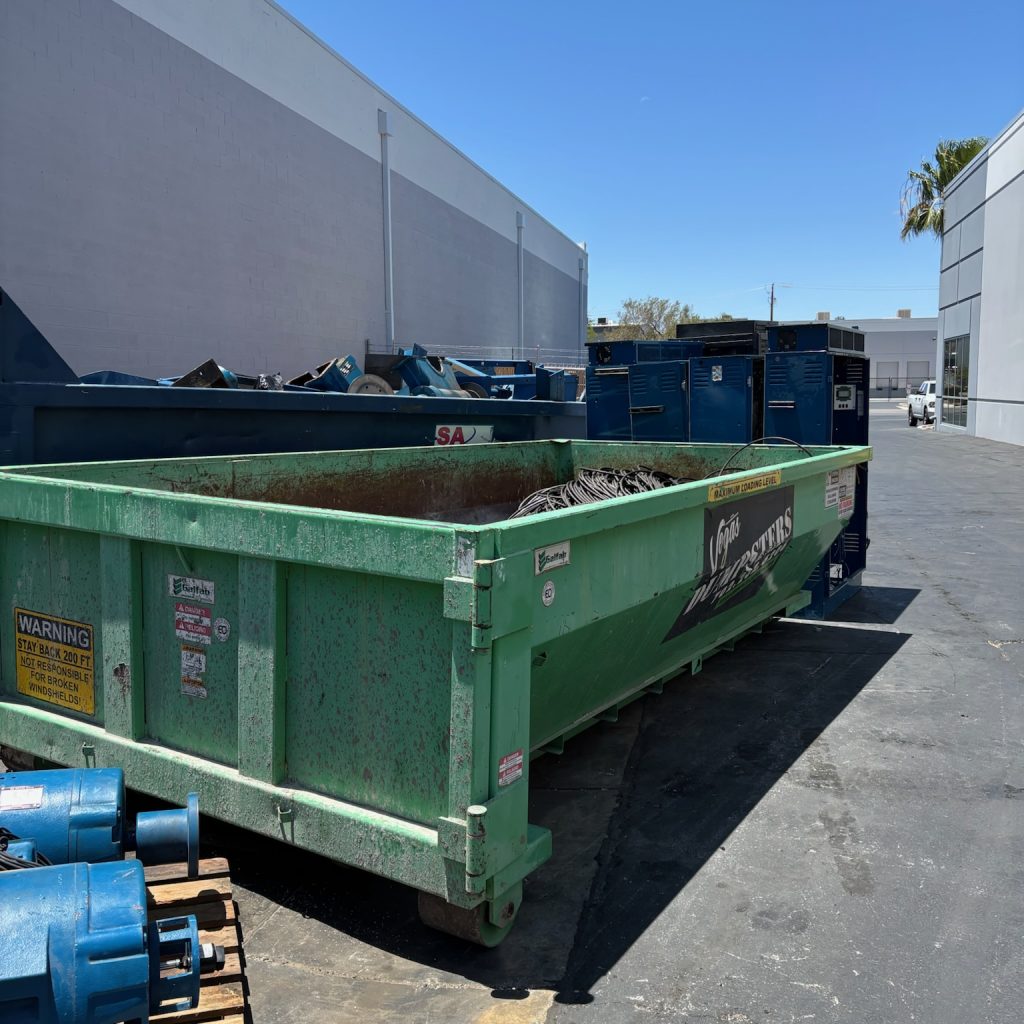 10-yard dumpster rental for commercial projects in Henderson NV