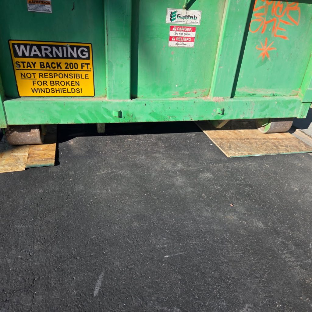 east side vegas dumpster
