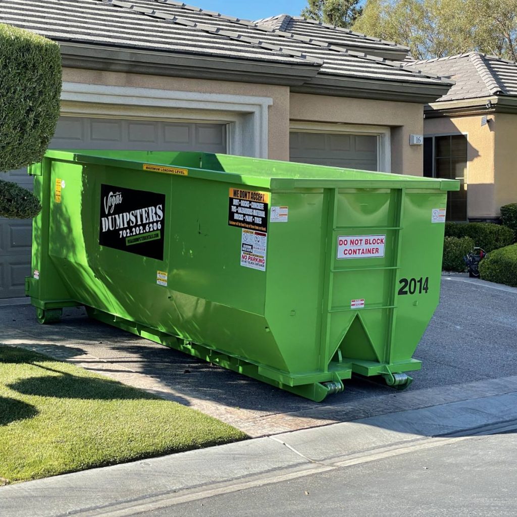 Residential Dumpster in Summerlin