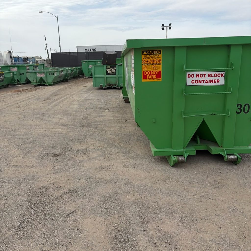 Commercial Dumpster Rentals in Las Vegas and Henderson