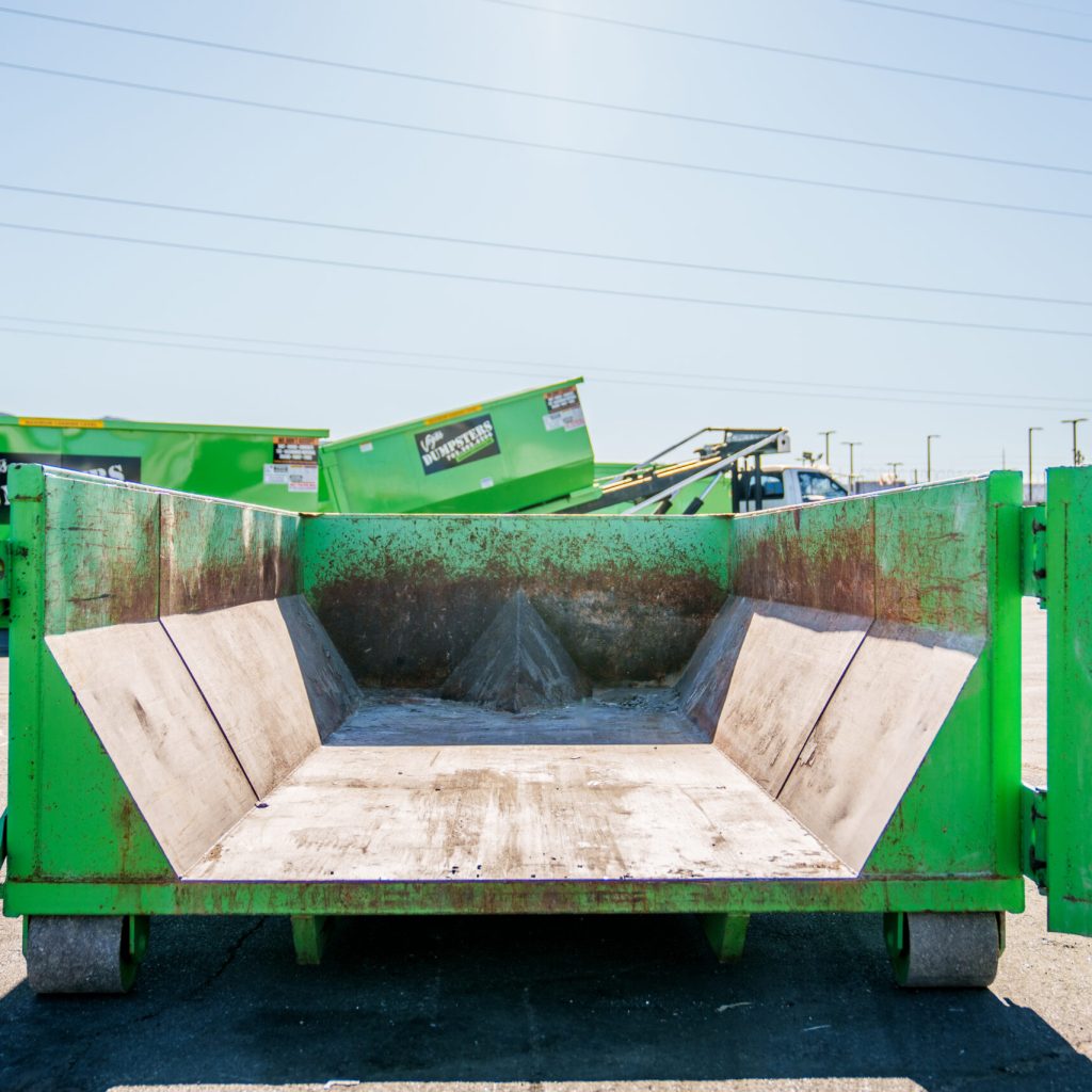 Lowboy Dirt Dumpster Rental